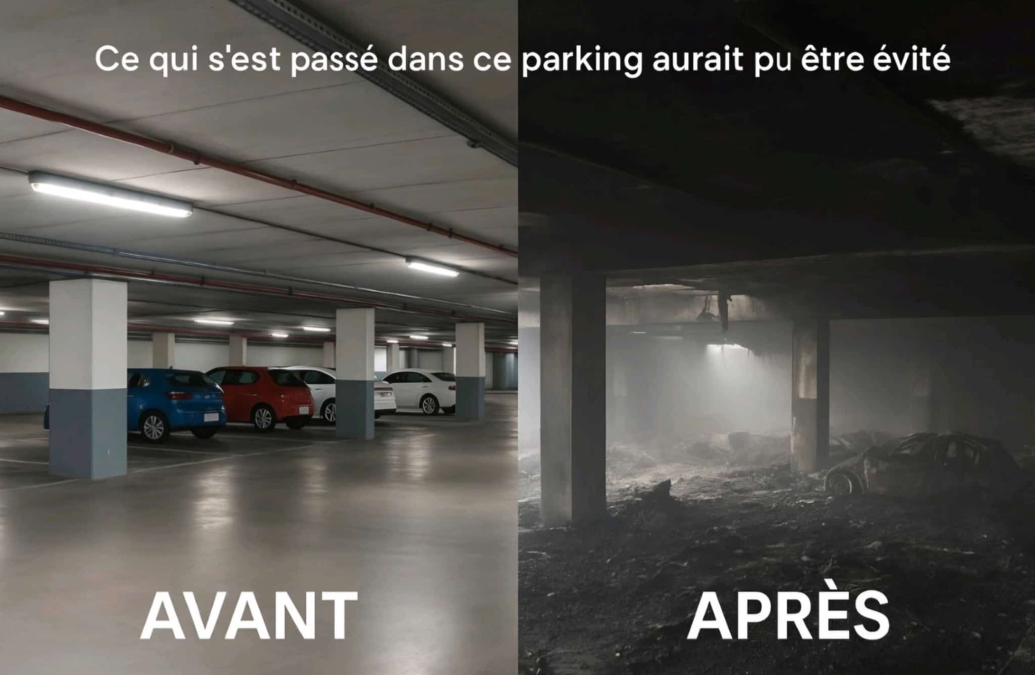 Intervention avec couverture anti-feu Ypiresia sur véhicule électrique